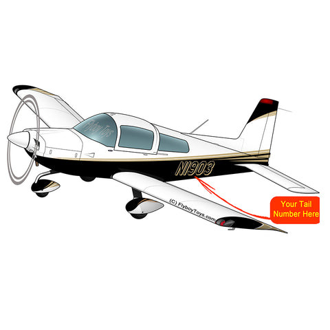 Airplane Design (Black/Gold) - AIR7ILK97AA1-BG3