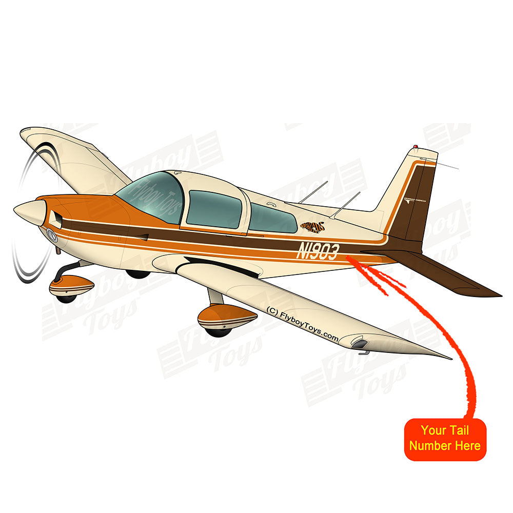 Airplane Design (Cream/Orange/Black) - AIR7ILK97AA1-COB1