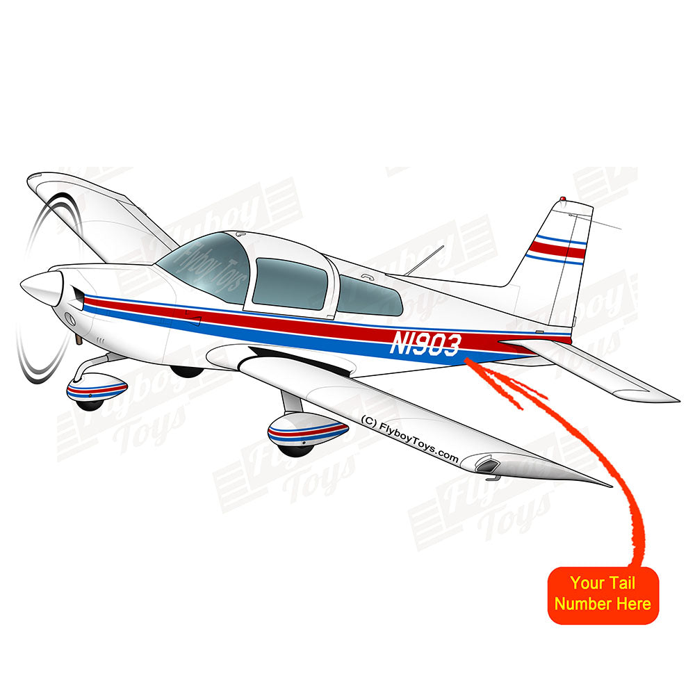 Airplane Design (Red/Blue) - AIR7ILKI1AA5-RB4