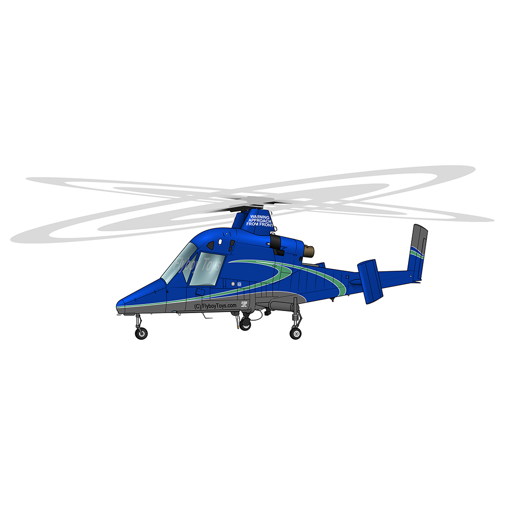Helicopter Design (Blue) - AIRBD1BD1-B1