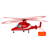 Helicopter Design (Red) - AIRBD1BD1-R1