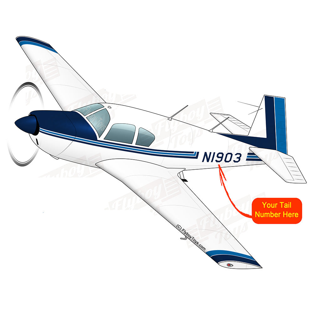 Airplane Design (Blue) - AIRDFFM20B-B1