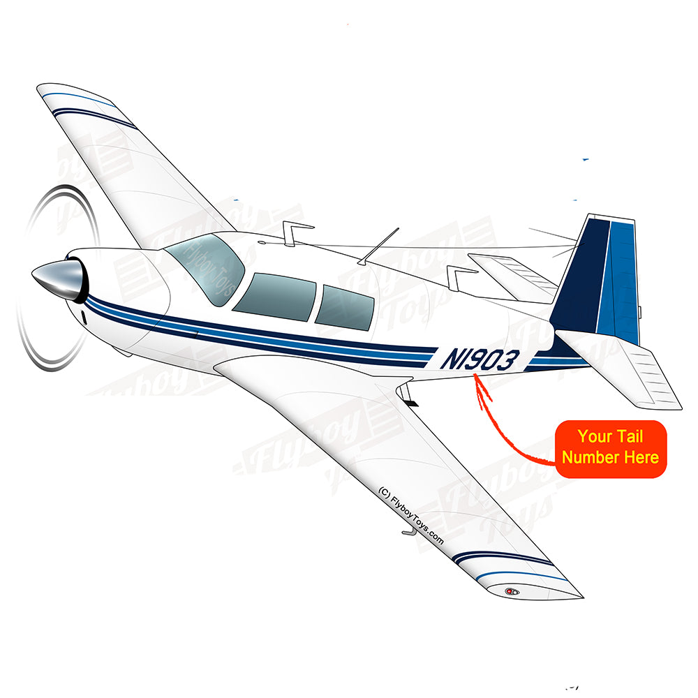 Airplane Design (Blue) - AIRDFFM20E-B1