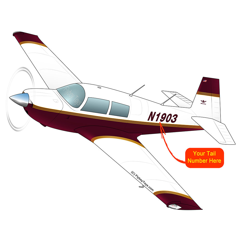 Airplane Design (Red/Yellow) - AIRDFFM20E-RY1