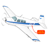 Airplane Design (Blue) - AIRDFFM20-B1