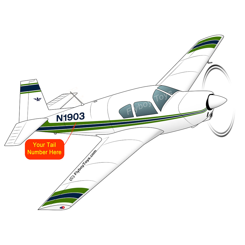 Airplane Design (Green/Blue) - AIRDFFM20J-GB1