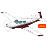 Airplane Design (Maroon) - AIRDFFM20K-M1