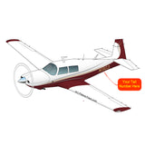Airplane Design (Maroon #2) - AIRDFFM20K-M2