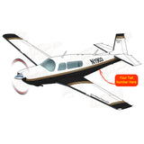 Airplane Design (Black/Gold) - AIRDFFM20M-BG1