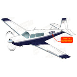 Airplane Design (Blue) - AIRDFFM20R-B1