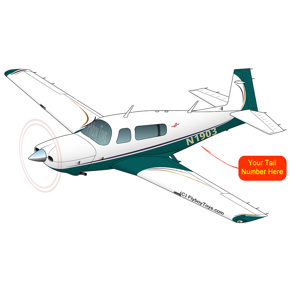 Airplane Design (Teal Green) - AIRDFFM20R-TG1