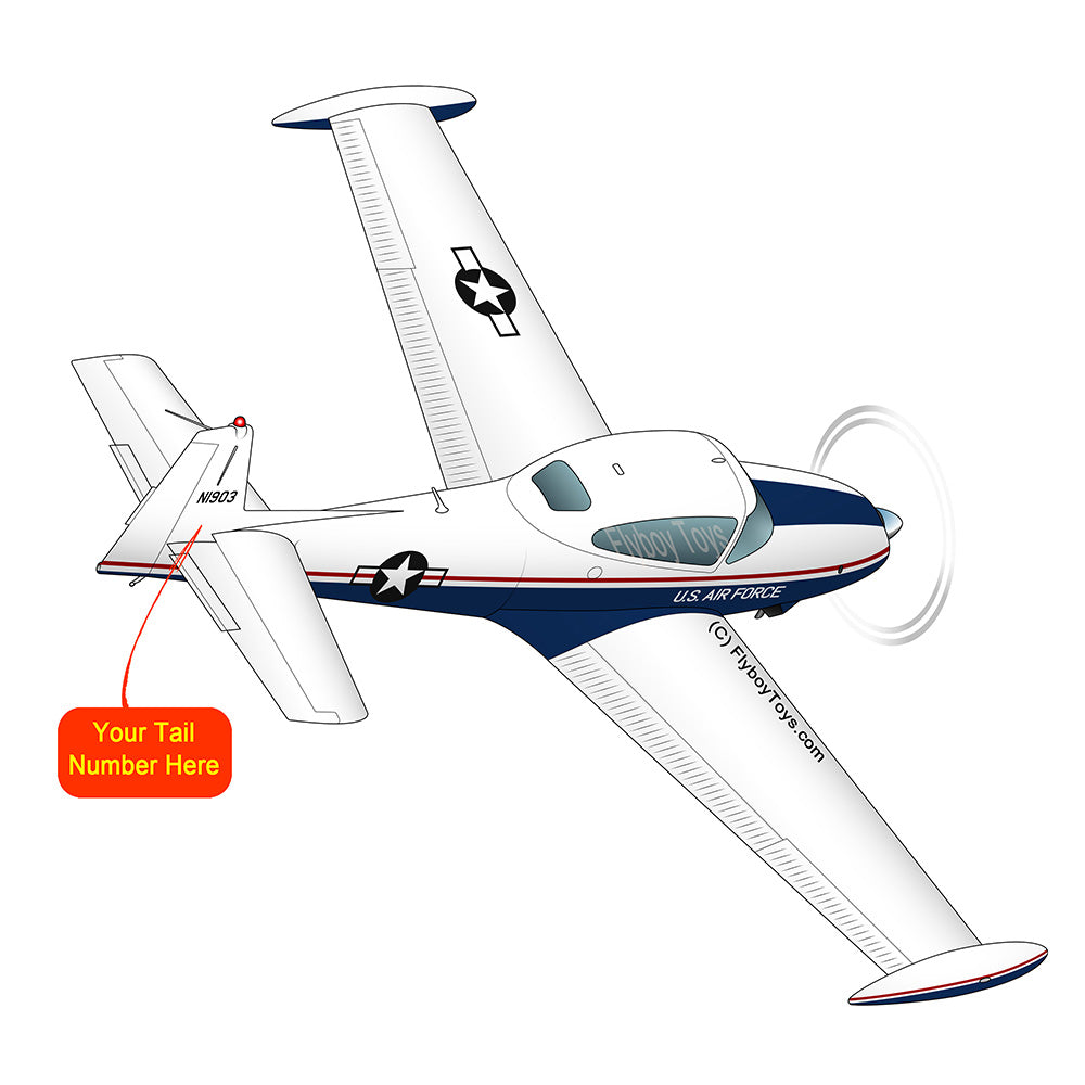Airplane Design (Blue/Red) - AIRE1MB-BR1