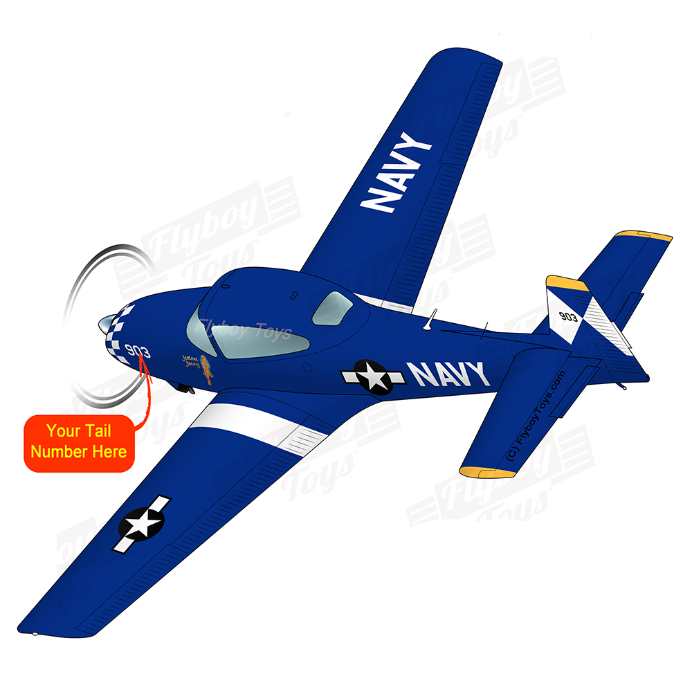 Airplane Design Blue/Yellow) - AIRE1MB-BY1