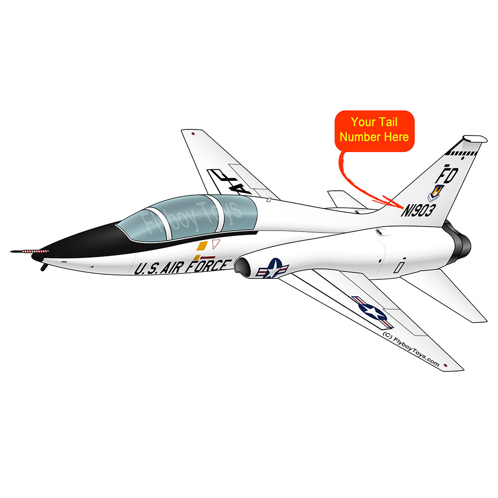 Airplane Design (Black) - AIREFIT38-B1
