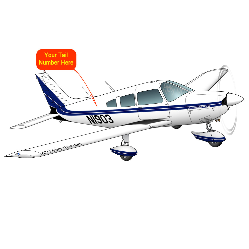 Airplane Design (Blue#3) - AIRG9G1I3II-B3