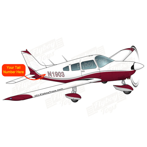 Airplane Design (Burgundy/Grey) - AIRG9G1I3II-BG2
