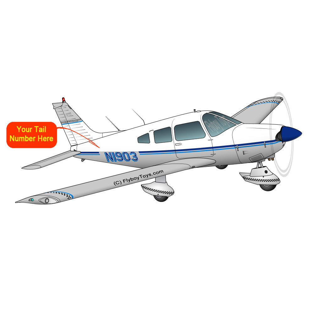 Airplane Design (Blue/Silver) - AIRG9G1I3II-BS1