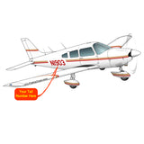 Airplane Design (Red/Gold) - AIRG9G1I3II-RG1