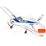 Airplane Design (Blue) - AIRG9G385140-B3