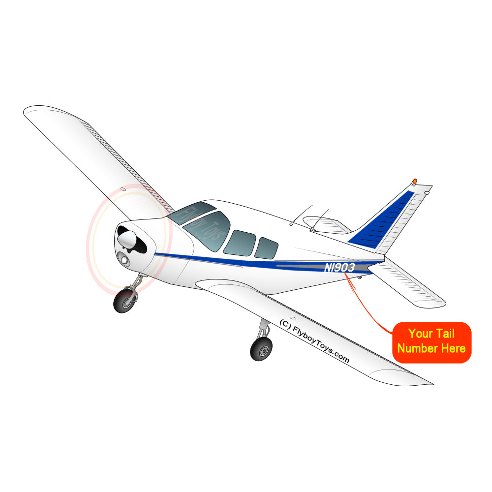 Airplane Design (Blue/Silver) - AIRG9G385140-BS1