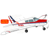 Airplane Design (Red/Black) - AIRG9G385140-RB1