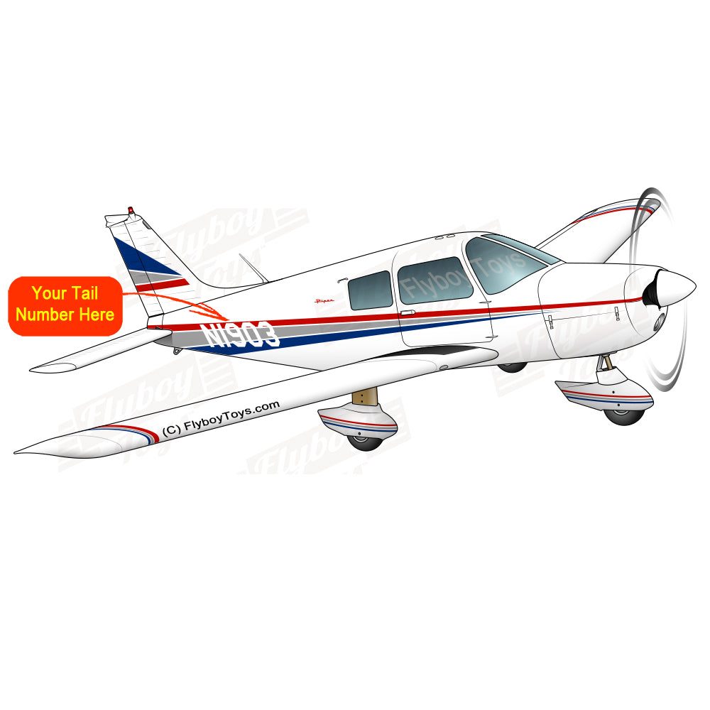 Airplane Design (Red/Grey/Blue) - AIRG9G385140-RGB1