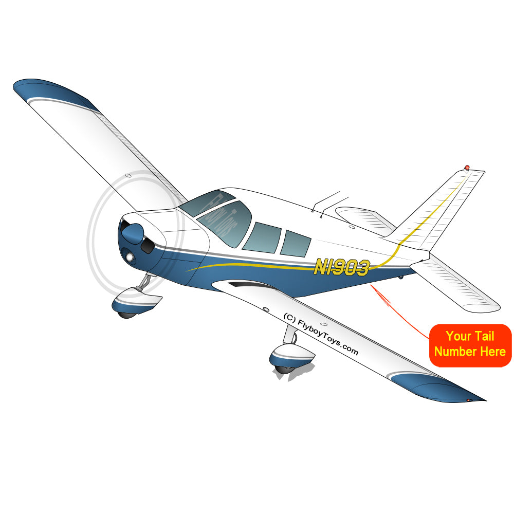 Airplane Design (Blue/Yellow) - AIRG9G385140-YB1