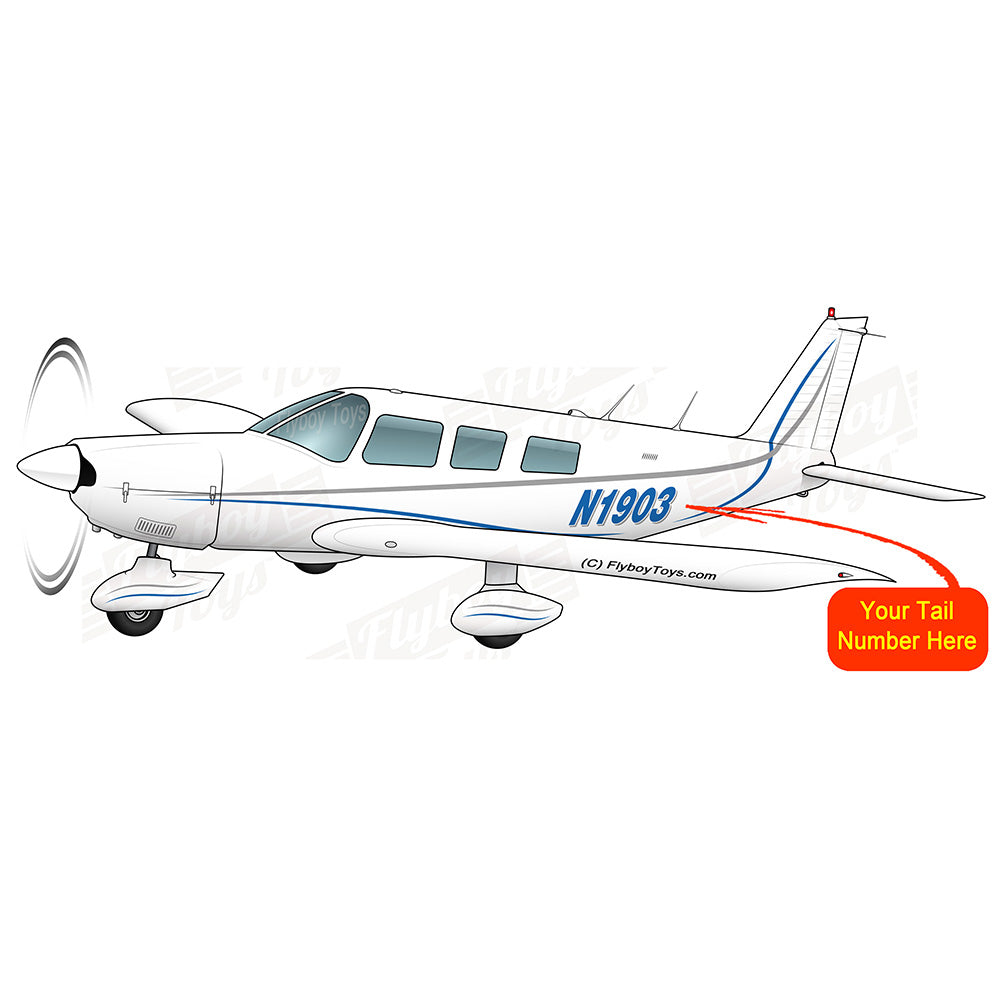 Airplane Design (Grey/Blue) - AIRG9G3856-GB1