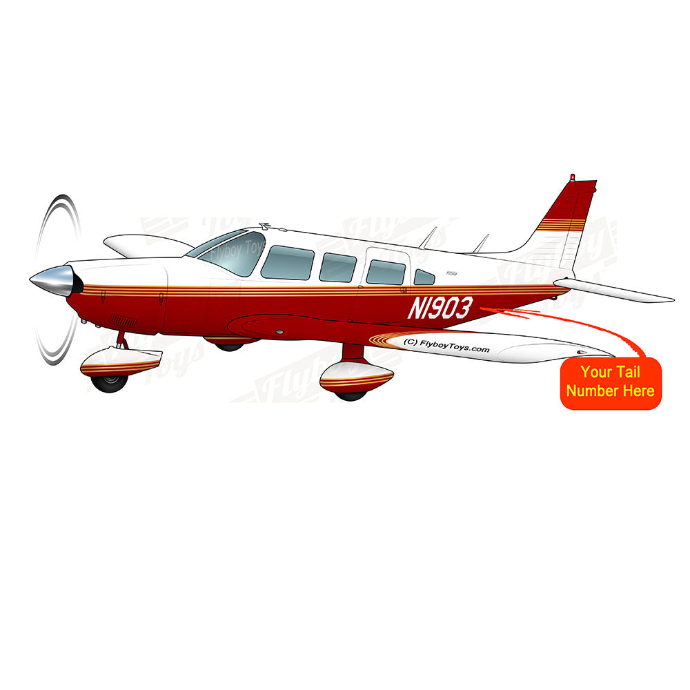 Airplane Design (Red/Gold #2) - AIRG9G3856-RG2