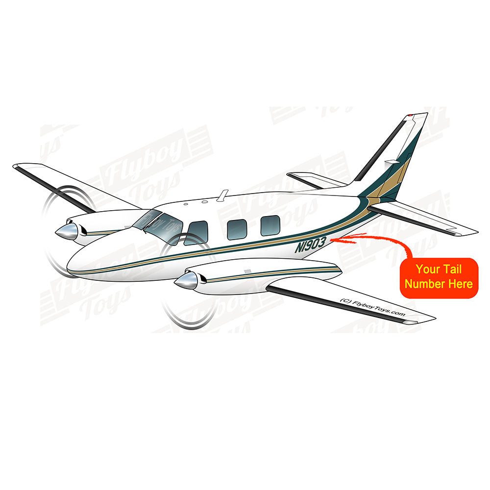 Airplane Design (Green/Gold) - AIRG9GDFA-GG1