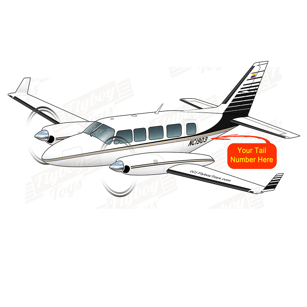 Airplane Design (Black/Gold) - AIRG9GE1M350-BG1