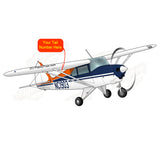 Airplane Design (Red-Blue) - AIRG9GG13-RB1
