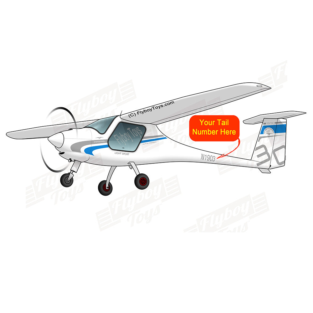 Airplane Design (Silver/Blue) - AIRG9GJ1CG-SB1