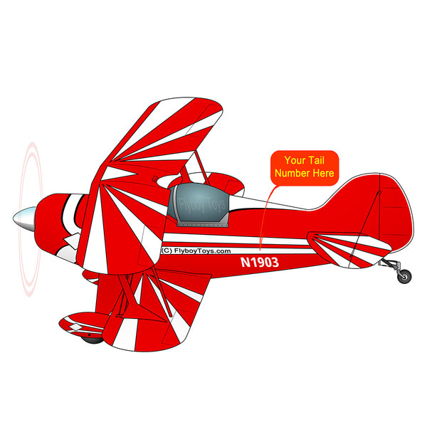 東京2020 Go Aircraft Miniature Happy Holidays Turbo Jet, Green & Gray - Showcasts 981DF