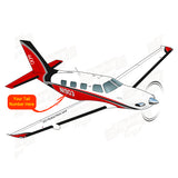 Airplane Design (Red/Black) - AIRG9GD5I-RB1