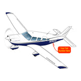 Airplane Design (Blue/Silver) - AIRG9GJ1I-BS1