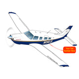 Airplane Design (Blue/Yellow) - AIRG9GJ1I-BY1