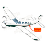 Airplane Design (Green/Gold) - AIRG9GJ1I-GG1