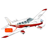Airplane Design (Maroon/Gold) - AIRG9GJ1I-MG1