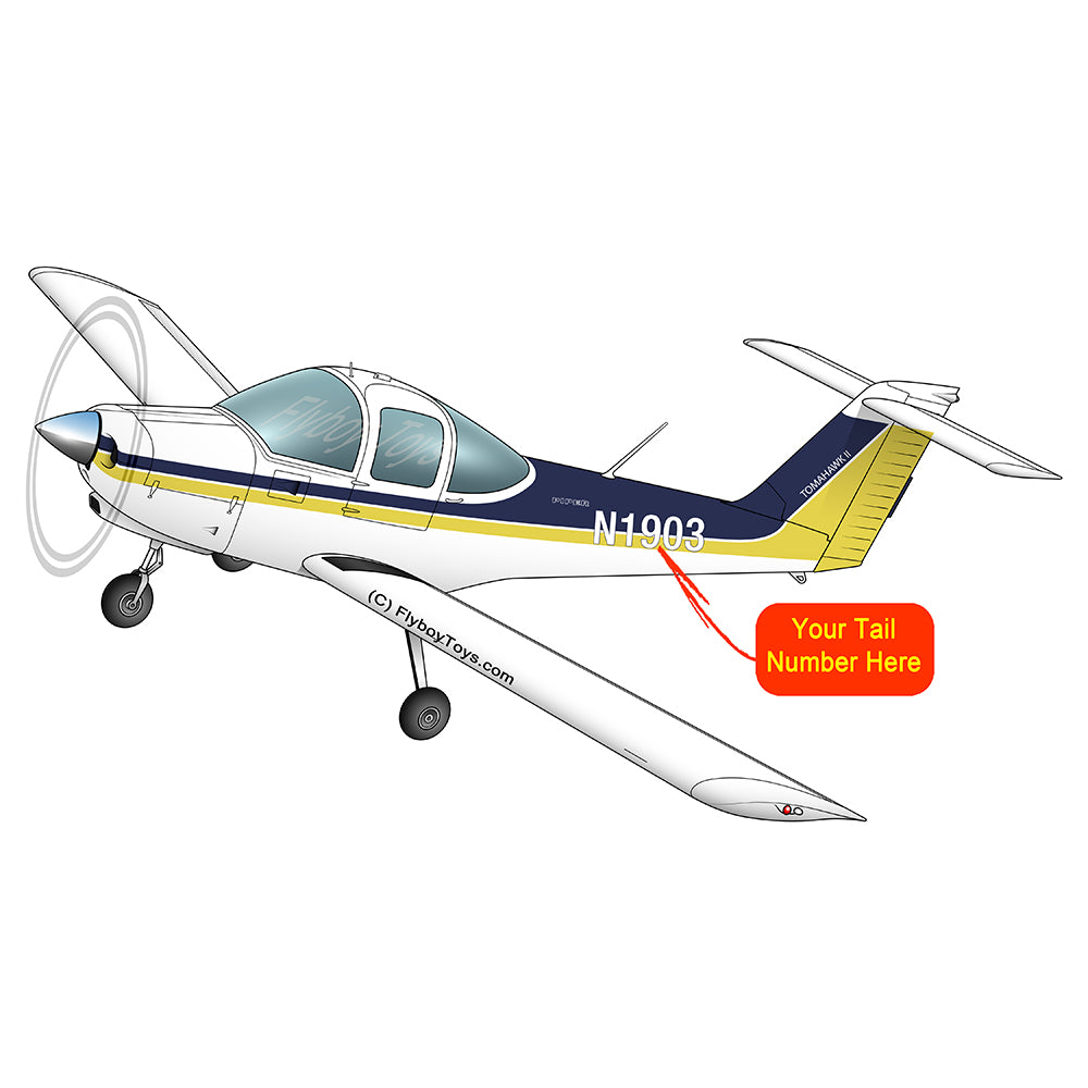 Airplane Design (Yellow/Blue) - AIRG9GKFD-YB1