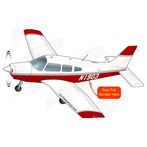 Airplane Design (Grey/Red) - AIRG9GN1161-GR1