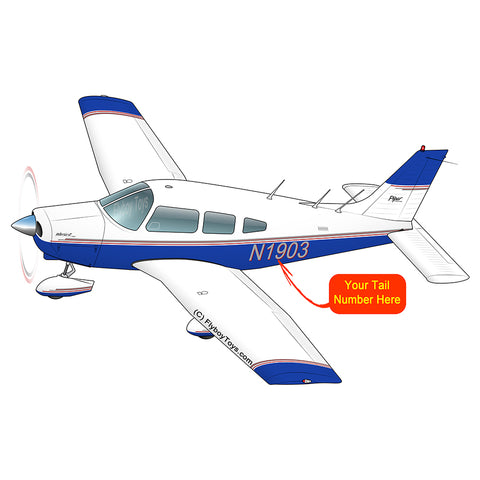 Airplane Design (Blue/Red) - AIRG9GN1I-BR1