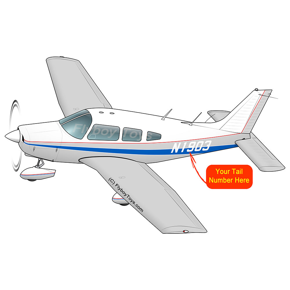 Airplane Design (Silver/Blue) - AIRG9GN1I-SB1