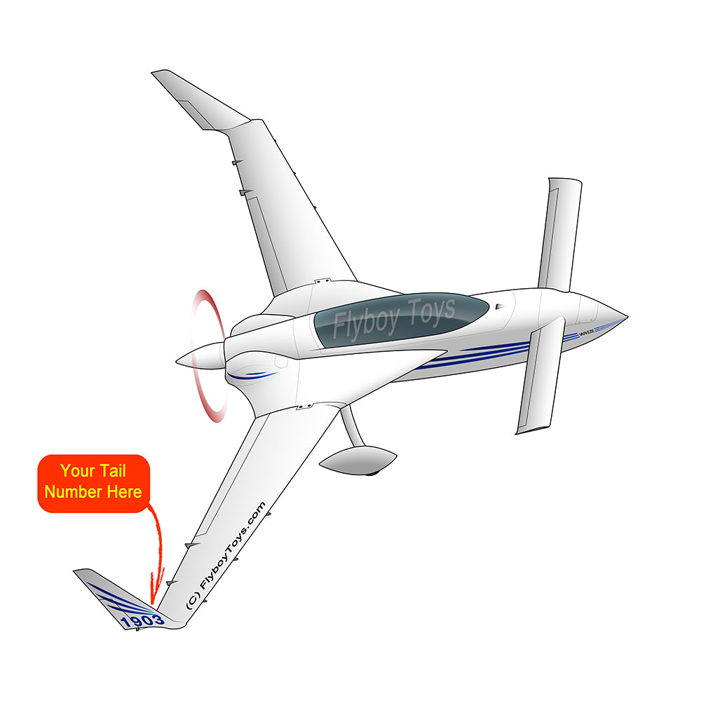 Airplane Design (Blue) - AIRILKCFE5Q-B2