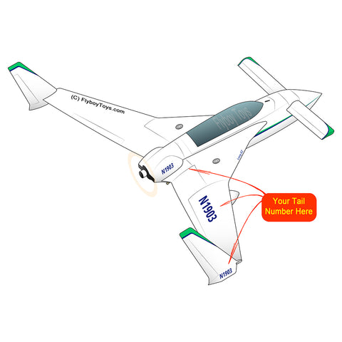 Airplane Design (Green) - AIRILKCFE5Q-G1