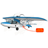Airplane Design (Blue) - AIRJ51CJO-B1