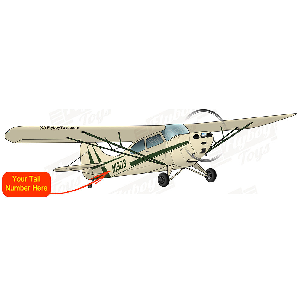 Airplane Design (Cream/Green) - AIRJ5I381-CG1