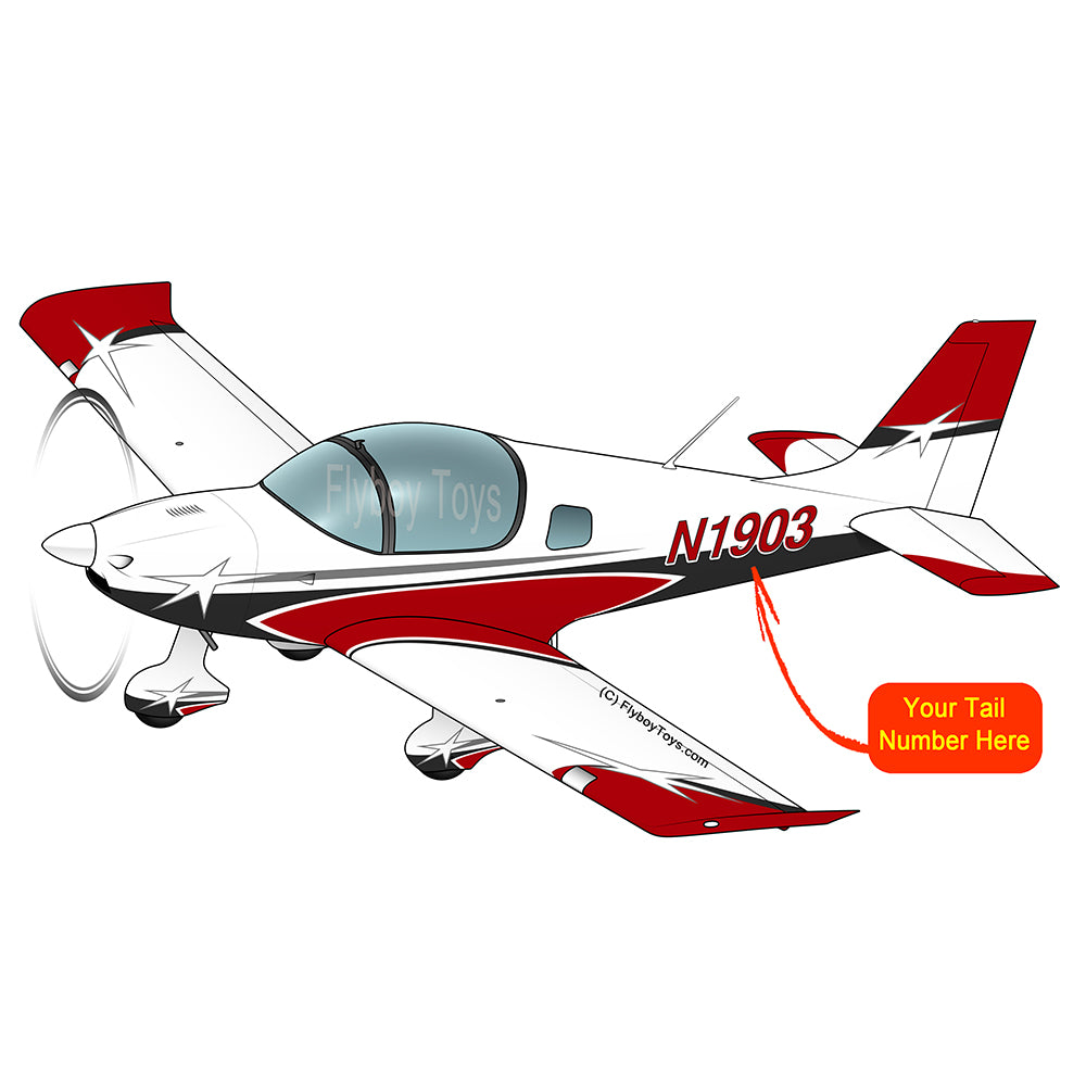 Airplane Design (Red) - AIRJC92-R1