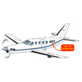 Airplane Design (Blue/Black) - AIRJF3K2D700-B1