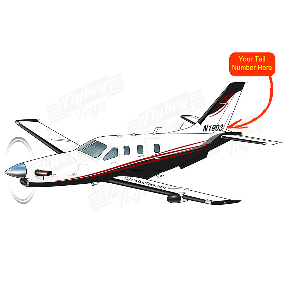 Airplane Design (Black/Red) - AIRJF3K2D850-BR1